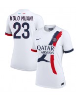 Paris Saint-Germain Randal Kolo Muani #23 Bortedrakt Dame 2024-25 Korte ermer